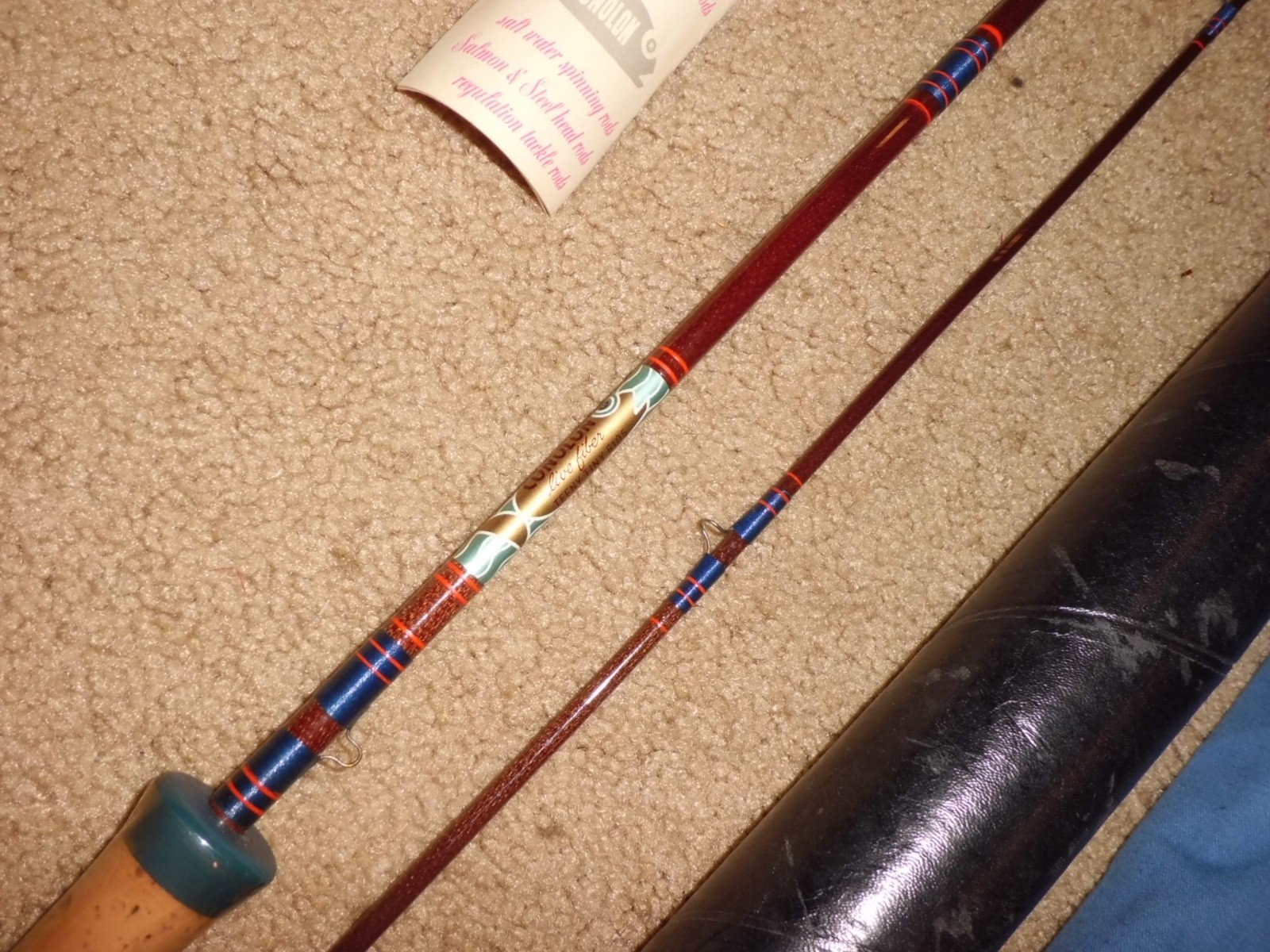 NOS Vintage CONOLON Live Fiber Teeny Tiny 6105 Fly 5’6″ Rod made in USA MUST SEE
