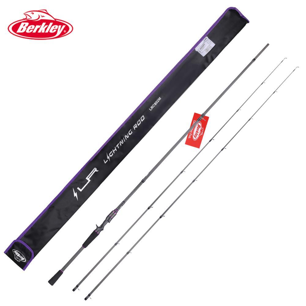 Berkley Lightning Baitcasting Fishing Rod 2 Rod Tips Saltwater Fishing Rod
