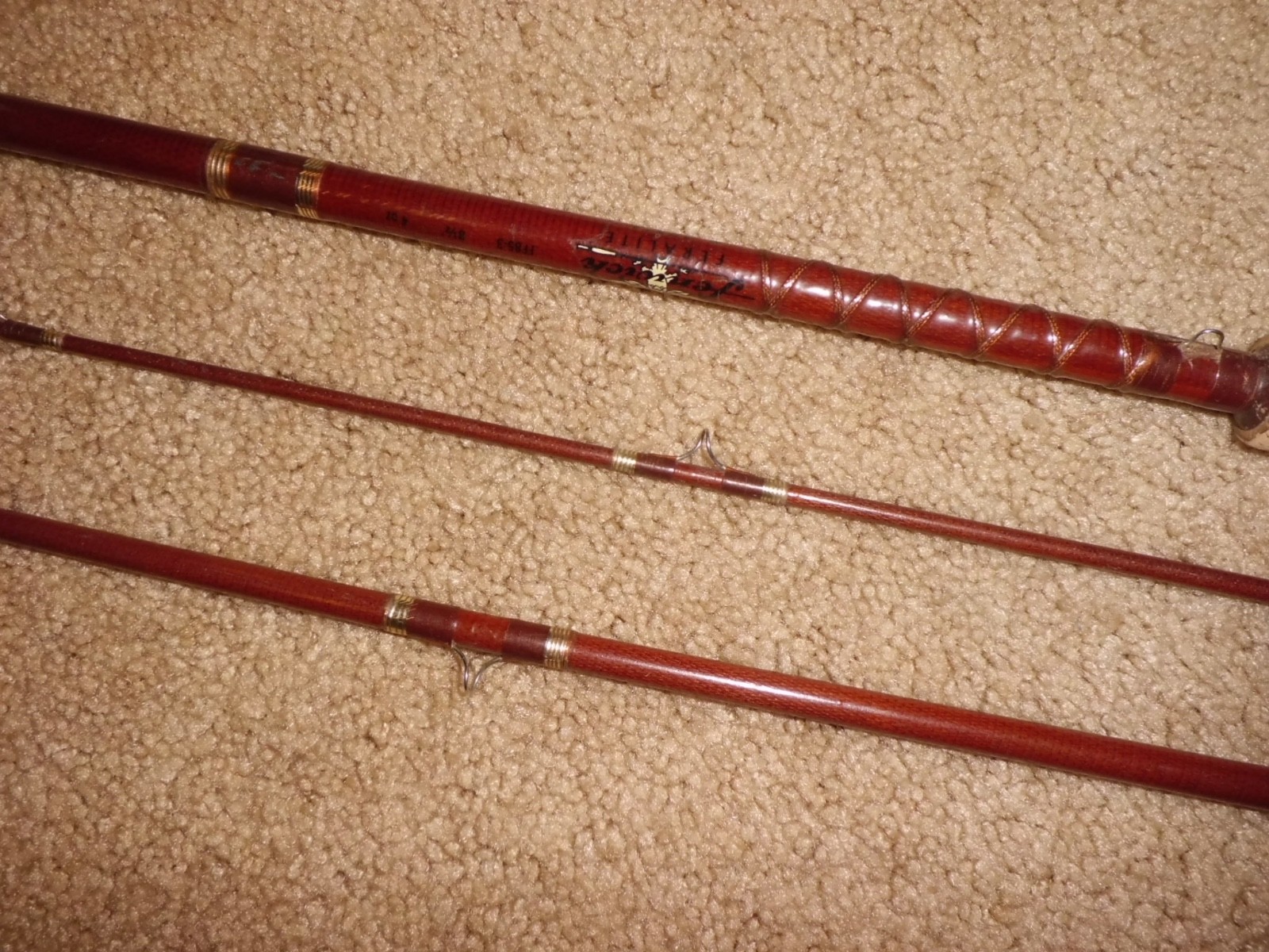 Vintage FENWICK FF85-3 Fly 8′ Rod made in USA
