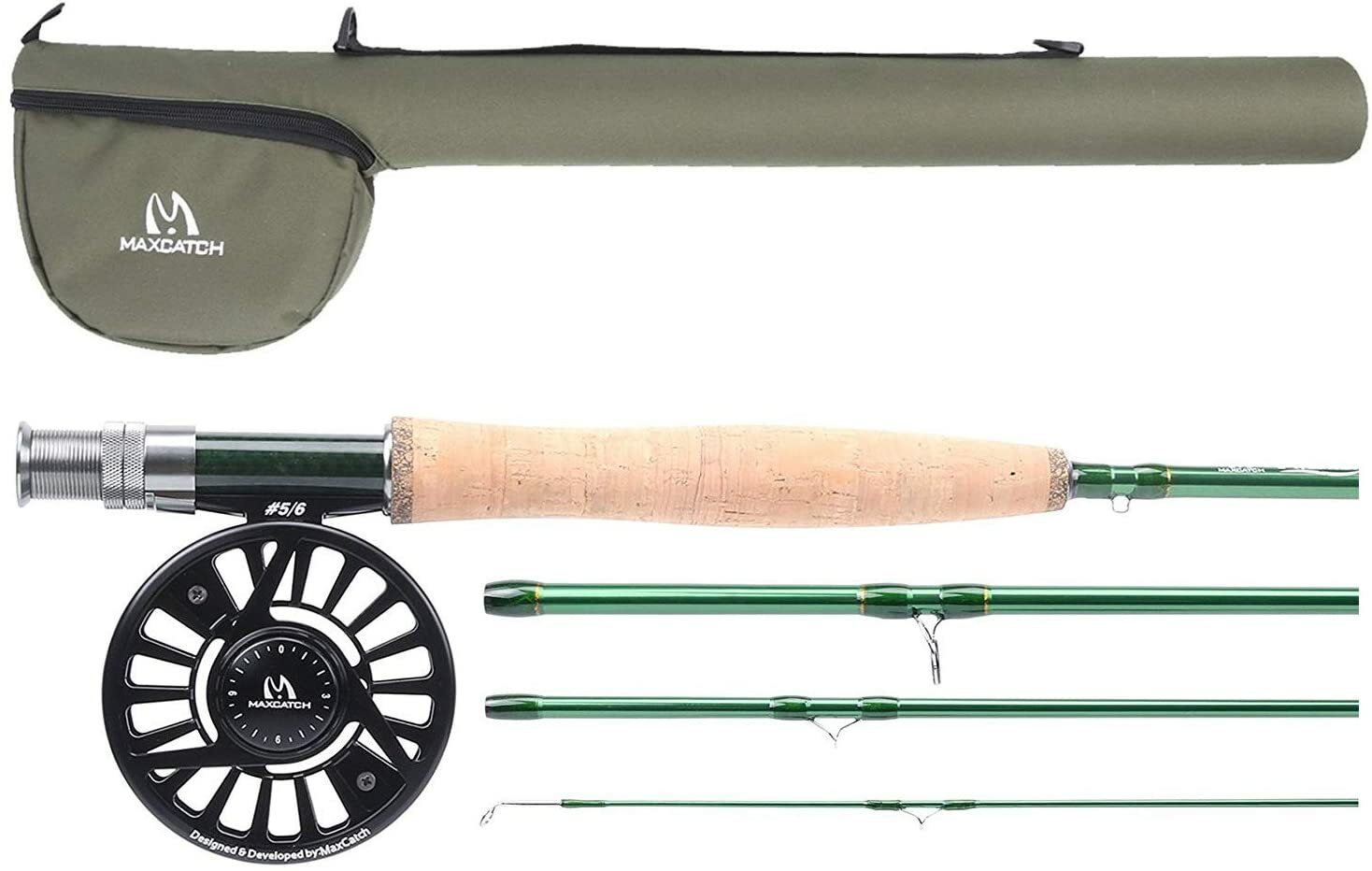 Fly Fishing Combo: Premier Fly Fishing Rod, Avid Fly Reel and Rod Case