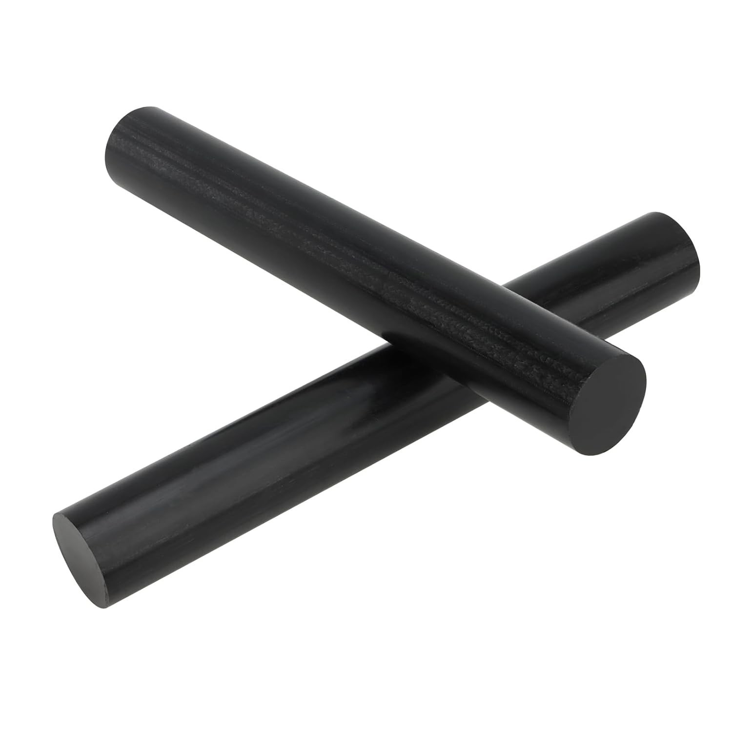 2Pcs 1.5 x 12 Inch Black Round Acetal Copolymer Rods, Long Pom Plasti…