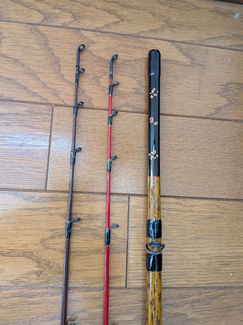 Super Force Filefish Hayanagi 210 Fishing Rod, Bamboo Design, 20/30lb, Used