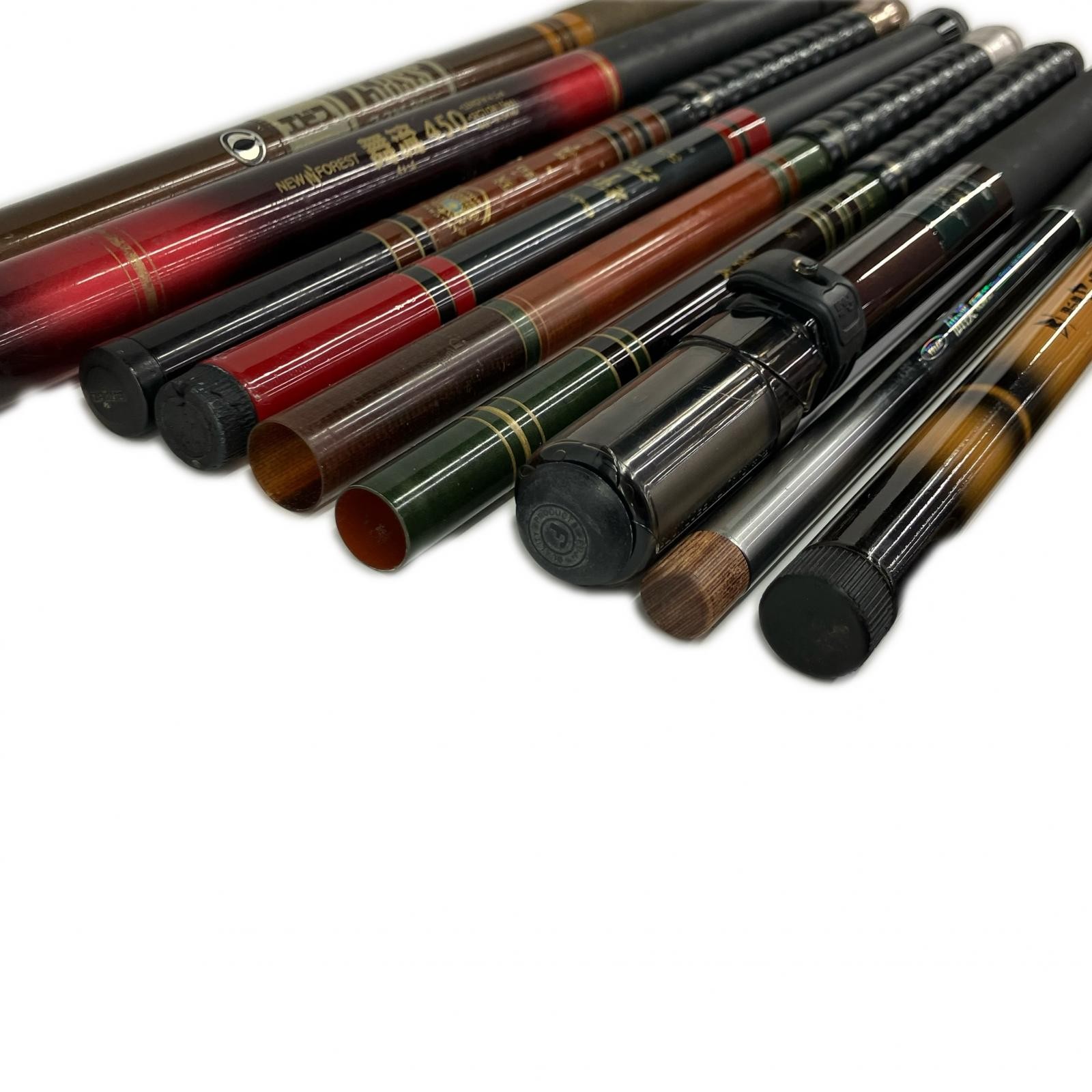 Kuchian Recycled 10-Piece C-Rank Trout Stream Fishing Rod Set, 53in/135cm