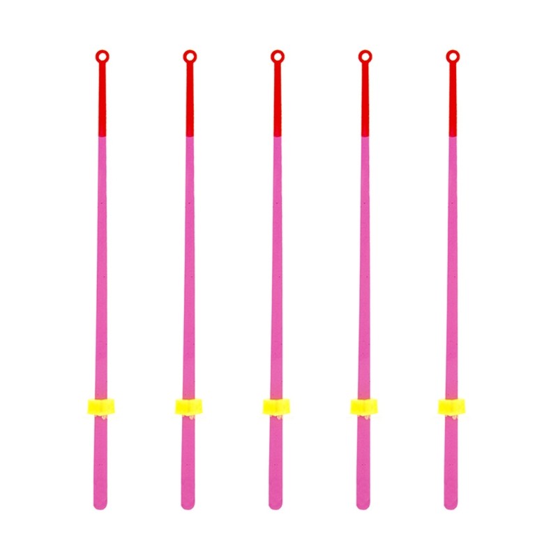 5 Pcs 12-20cm Mini ABS Flakes Extension Rod Outdoor Winter Ice Fishing Rod Parts