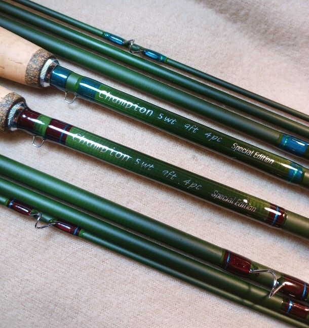Coastal Creek Outfitters Champion Custom Built Fly Rod 5wt built for you