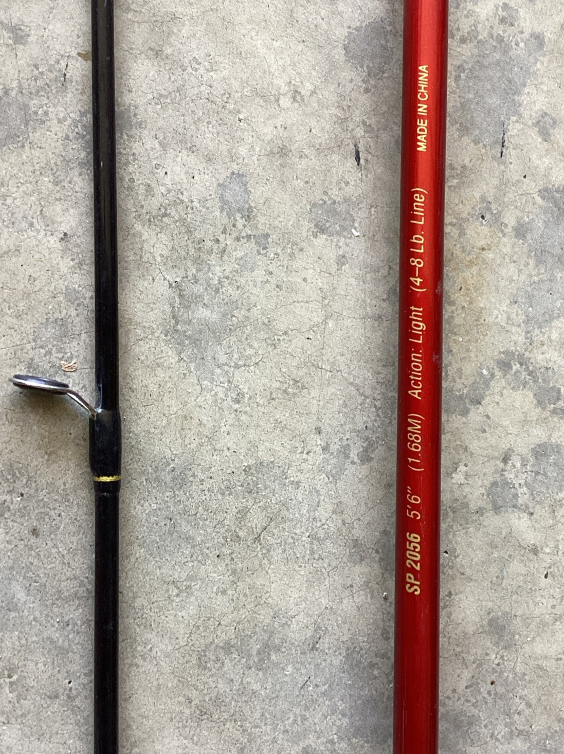 SHAKESPEARE PRO-AM SP 2056 5’6″ LIGHT ACTION 4-8 LB LINE 2 PIECE FISHING ROD