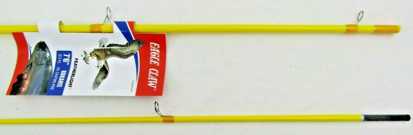 EAGLE CLAW FL209C2-8’6″ FEATHERLIGHT KOKANEE CASTING ROD