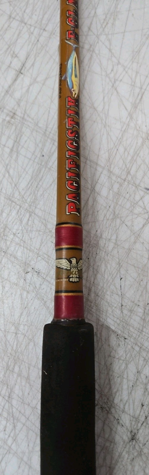 Vintage Fenwick Pacificstik 15-50 lb Fishing Rod 6′ Model P279C E-glass Salt