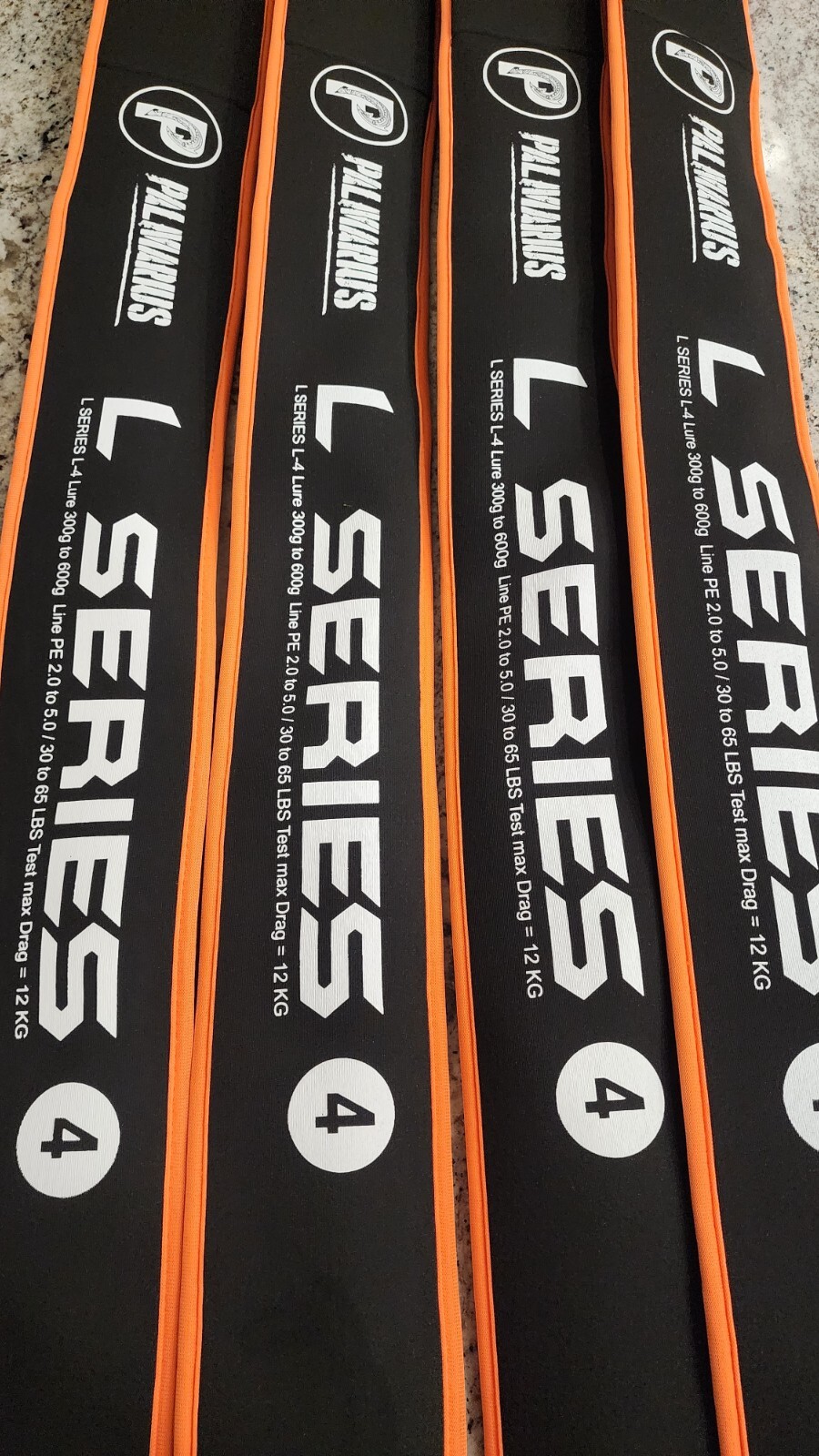 L Series 72-3 200g to 500g (8 oz to 18 oz) Slow/long fall jigging rod