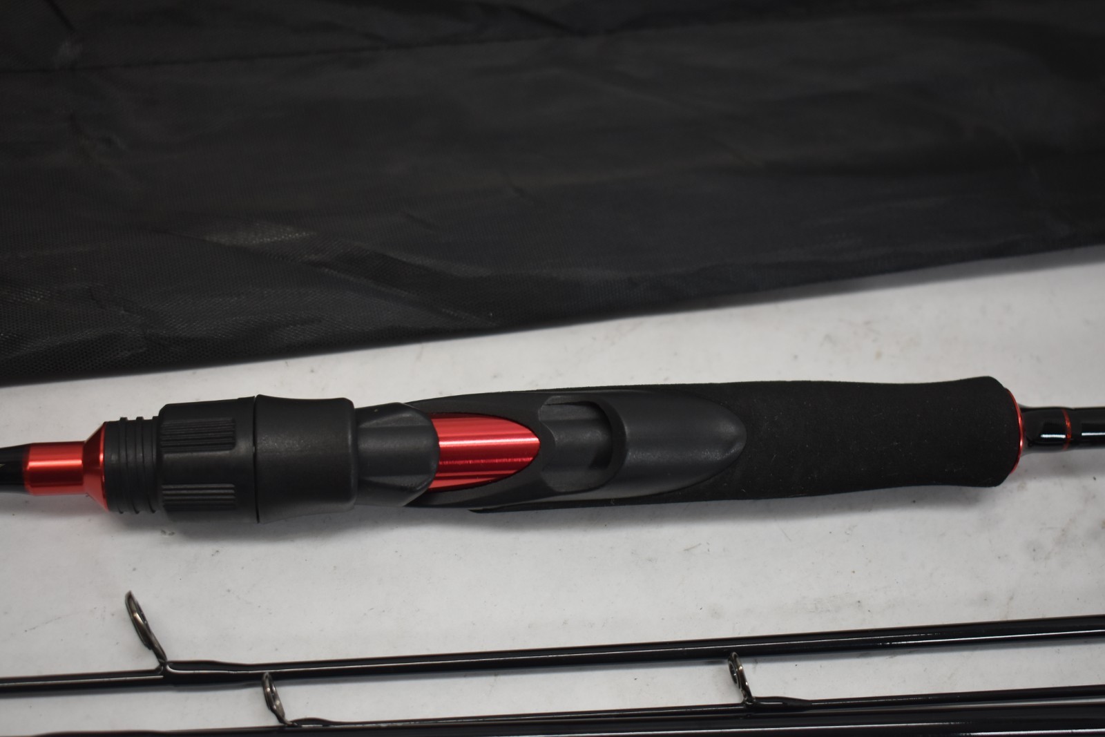 Kastking Brutus Power ML Fishing Rod KRDSPN1BR-62ML4 1.86M Black & Red