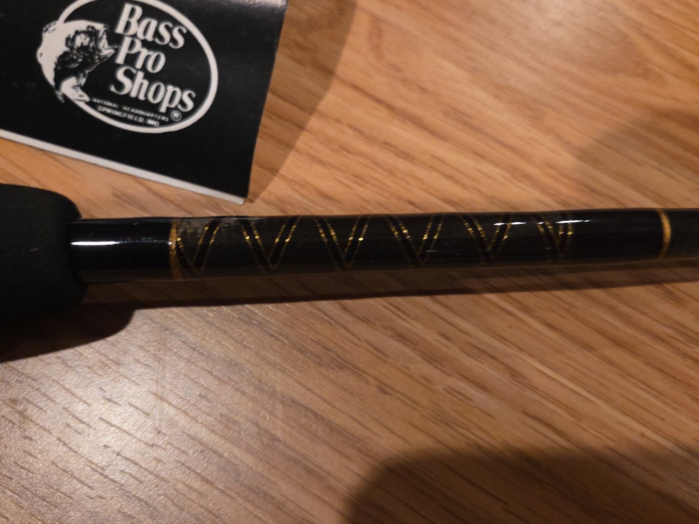 Vntg Bass Pro Shops Tournament XL Graphite Gold 5’7″ 1Pc. Casting Rod Brand New