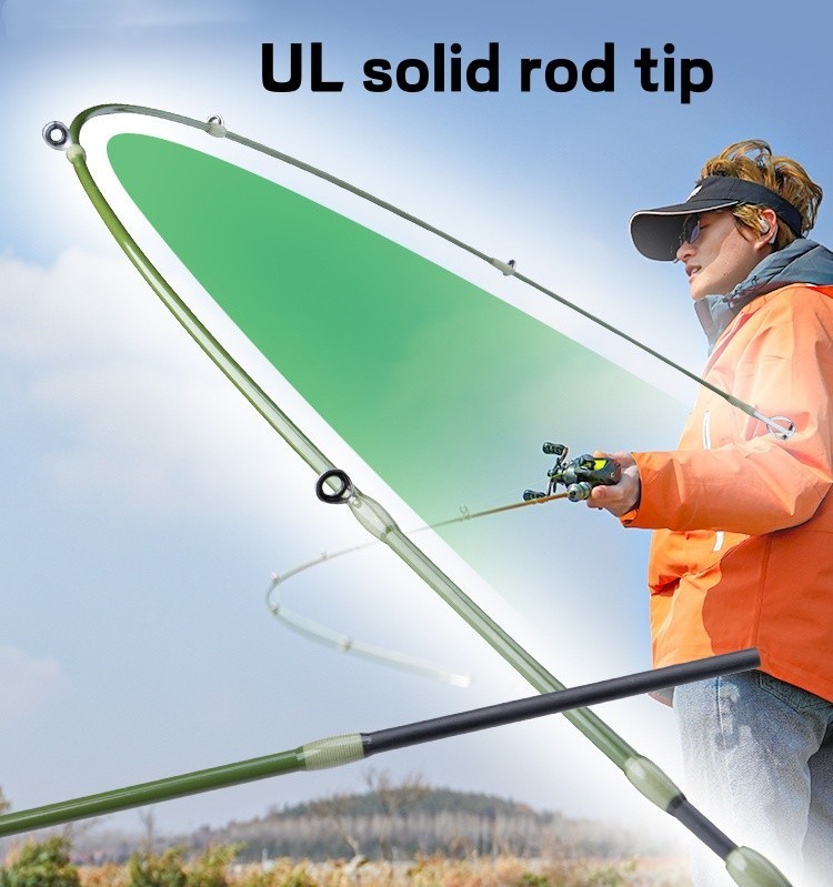 Fishing Rods Ultra-Light Carbon Fiber Rod Durable Sensitive Fast Action Lure Rod
