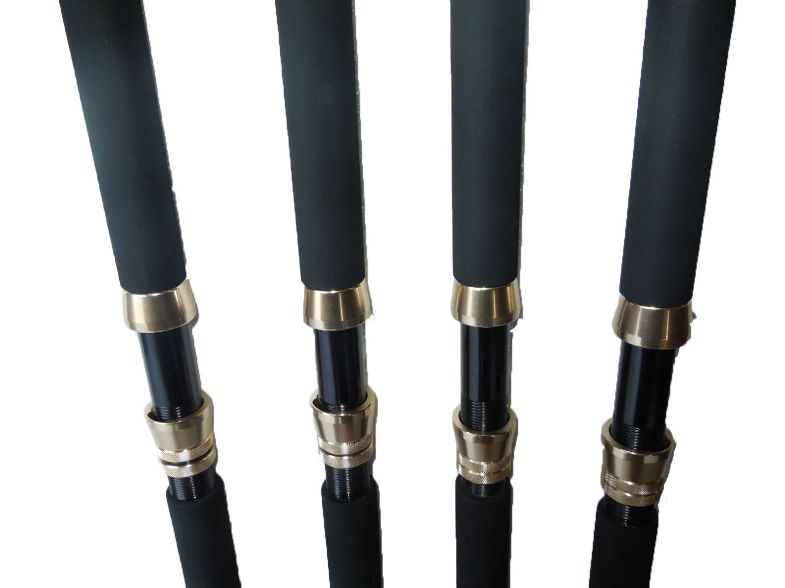 SALTWATER FISHING RODS 50-80LB(4 PACK) RODS FOR OKIAYA, PENN, SHIMANO REELS 6ft