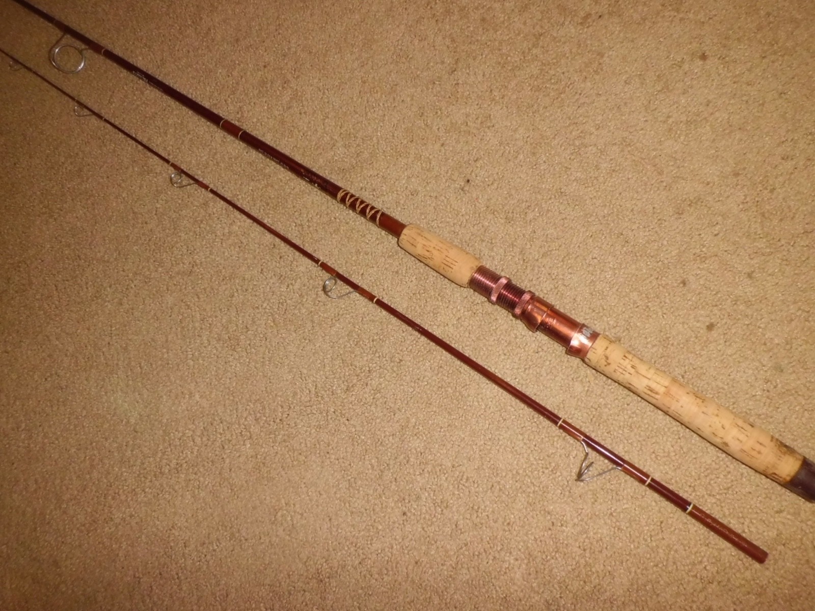 Vintage FENWICK FS70 Spinning 7′ Rod made in USA- 4-10 lb test