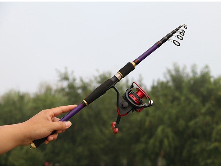 Fishing Rods Telescopic Ultra-Light Carbon Fiber Rod Durable Sensitive Portable