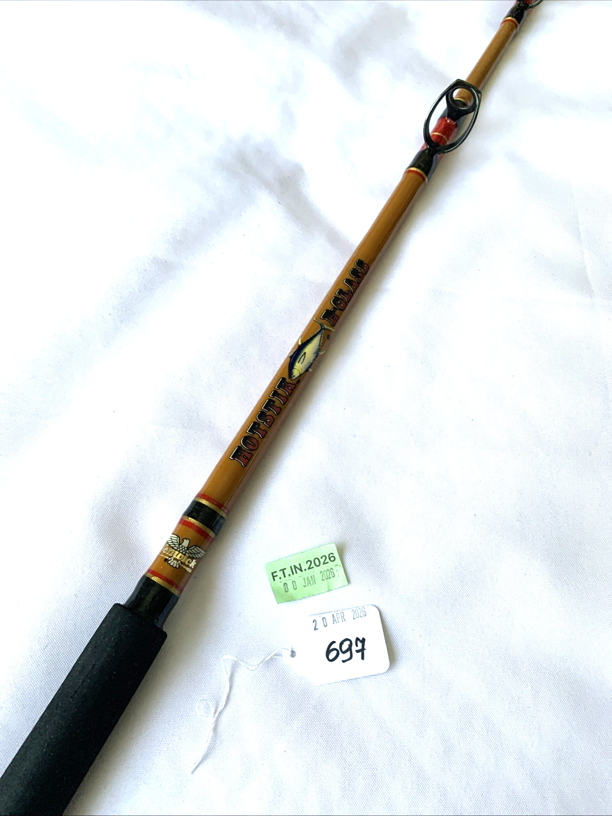 Fenwick H1665HC HOTSTIK E-GLASS 30-80Lb Conventional 6’6” Fishing Rod