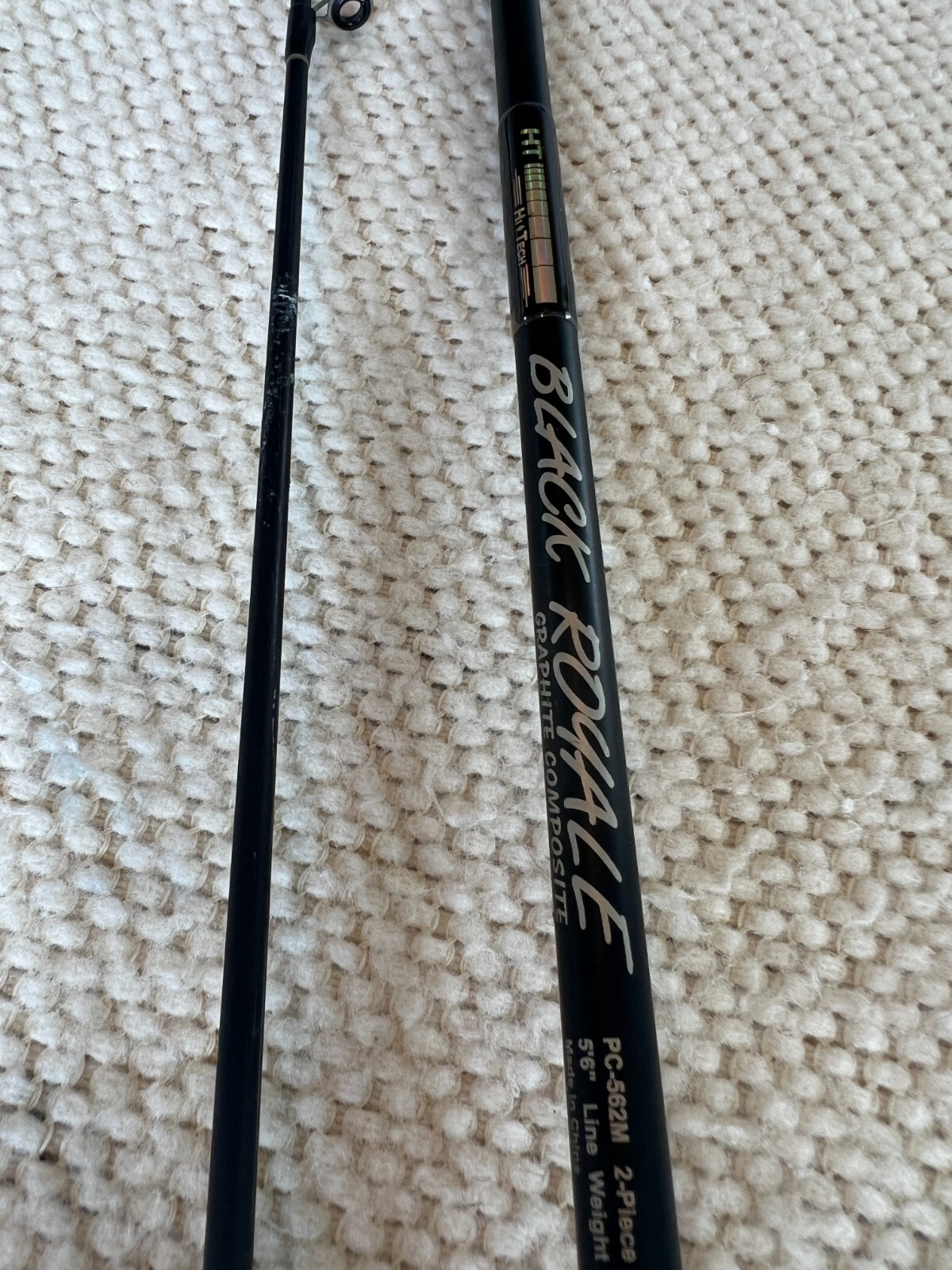 Hi Tech Black Royale Spin Cast Fishing Rod For Parts