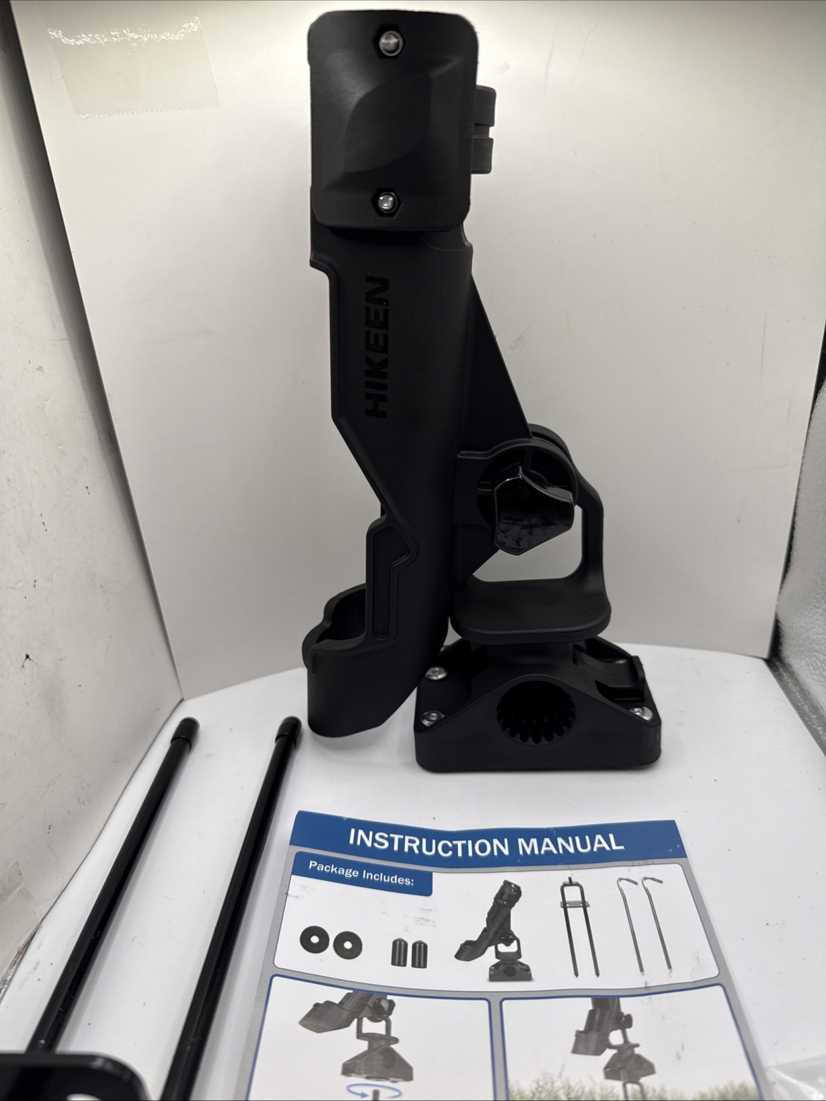 Kayak Fishing Rod Holder,360° Fishing Boat Rod Holder for Track Mount/Deck Mount