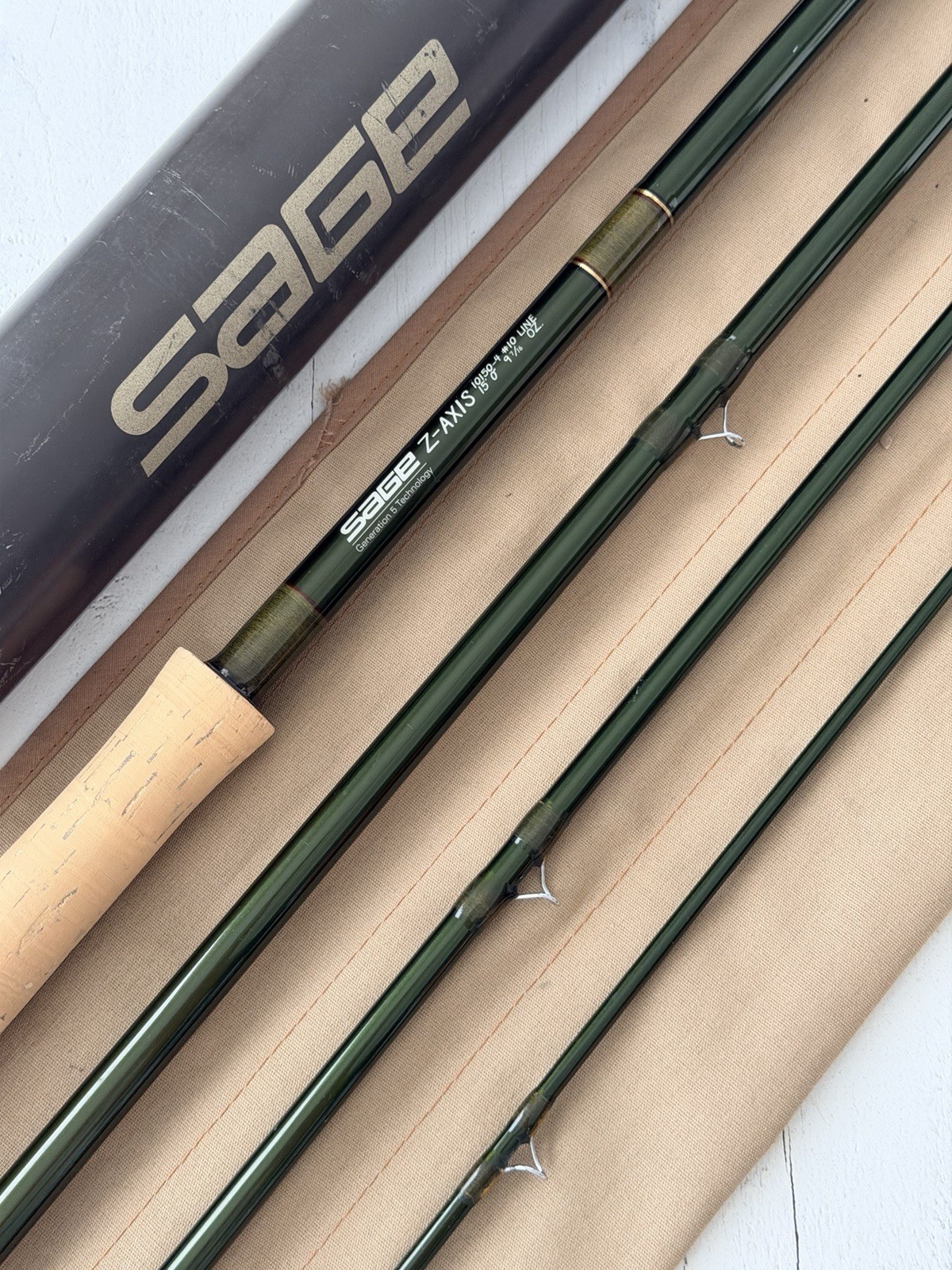 **BEAUTIFUL** 🔥 SAGE Z-Axis SPEY 10wt. 15’ft~4pc FlyRod!! ~LEGENDARY~ 🔥