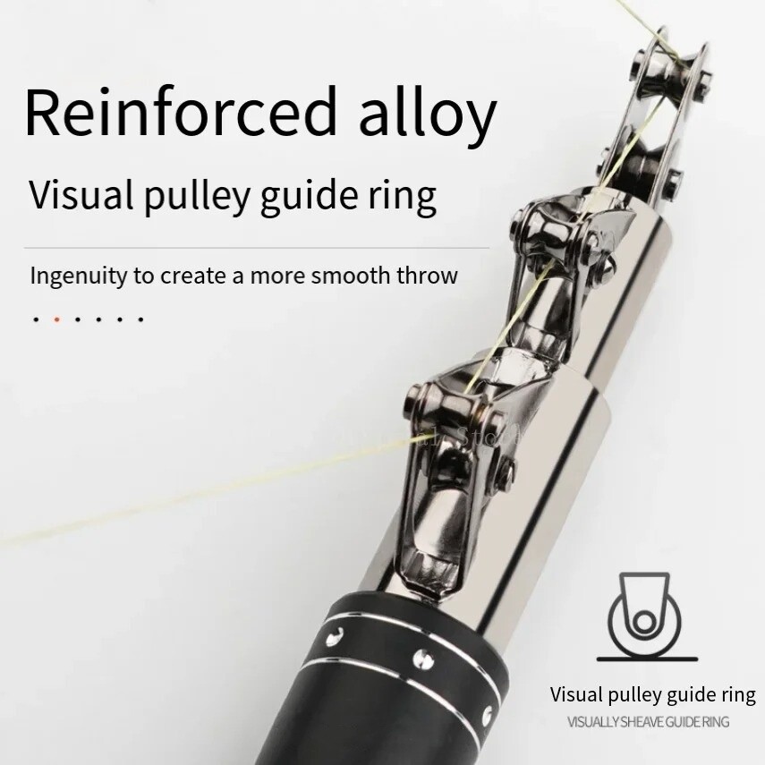 2.1M-2.4M Carbon Fiber Fishing Rod 50kg above Rod Telescopic Sea Boat Rod Travel