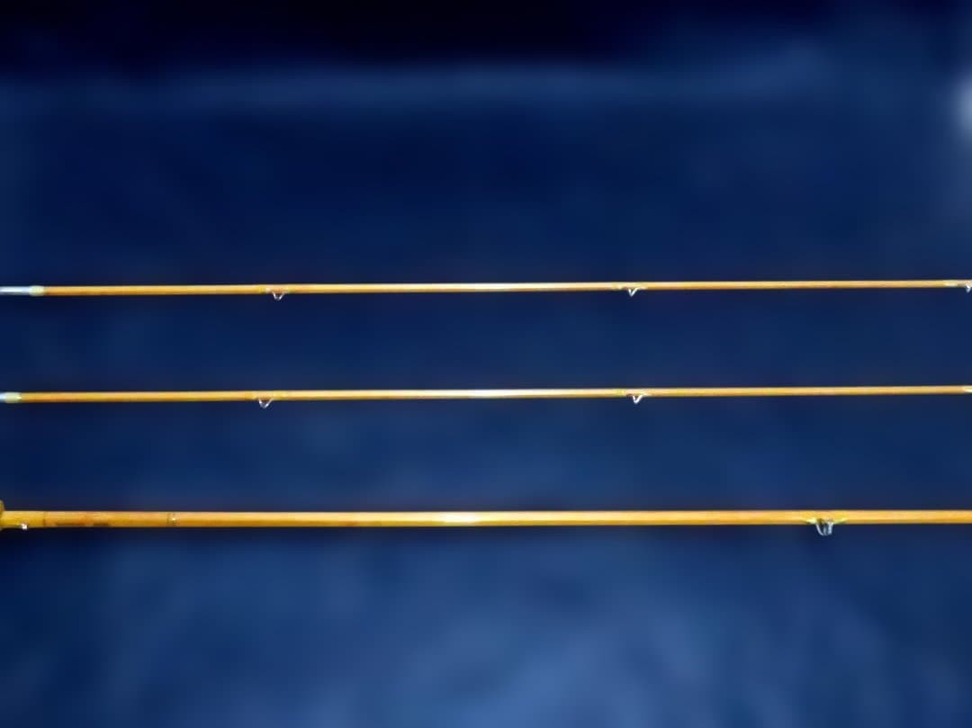 Bamboo Rod Mario Wojnicki Scott (early model) with leather case