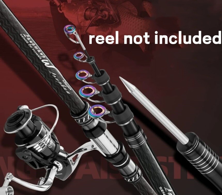 Telescopic Fishing Rods Carbon Fiber Rod Big Game Long Cast Fishing Rod Travel