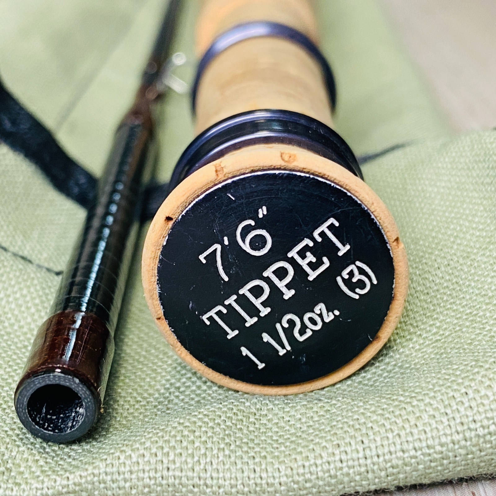Orvis Tippet 7’6” 3wt Fly rod w/Sock and Tube[Excellent]