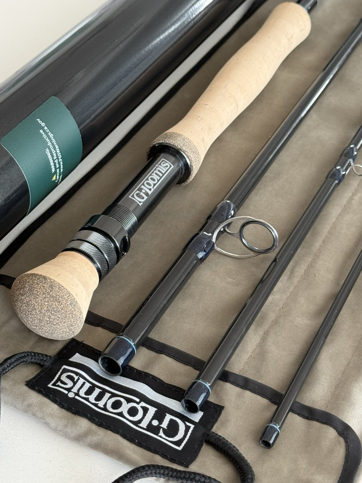 **BEAUTIFUL** 🔥 G LOOMIS NRX+ S SALT 12wt. 9’ft~4pc fly rod!🔥