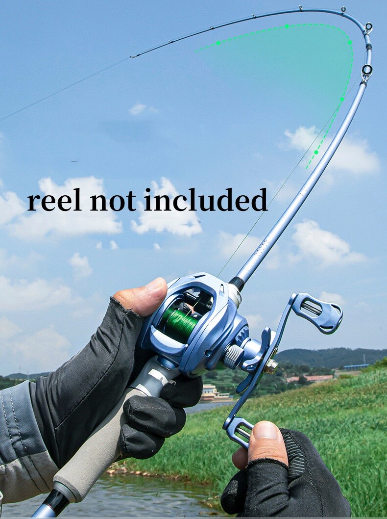 Spinning Rods Lure Fishing Rods 1.68m 1.8m Casting Rods Carbon Fiber Pole Fast