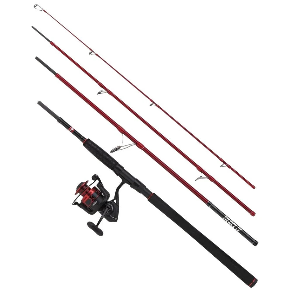 Penn Fierce IV Travel Spin Rod and Reel Combo 9ft – 20-80g 4 piece + Tube Bass