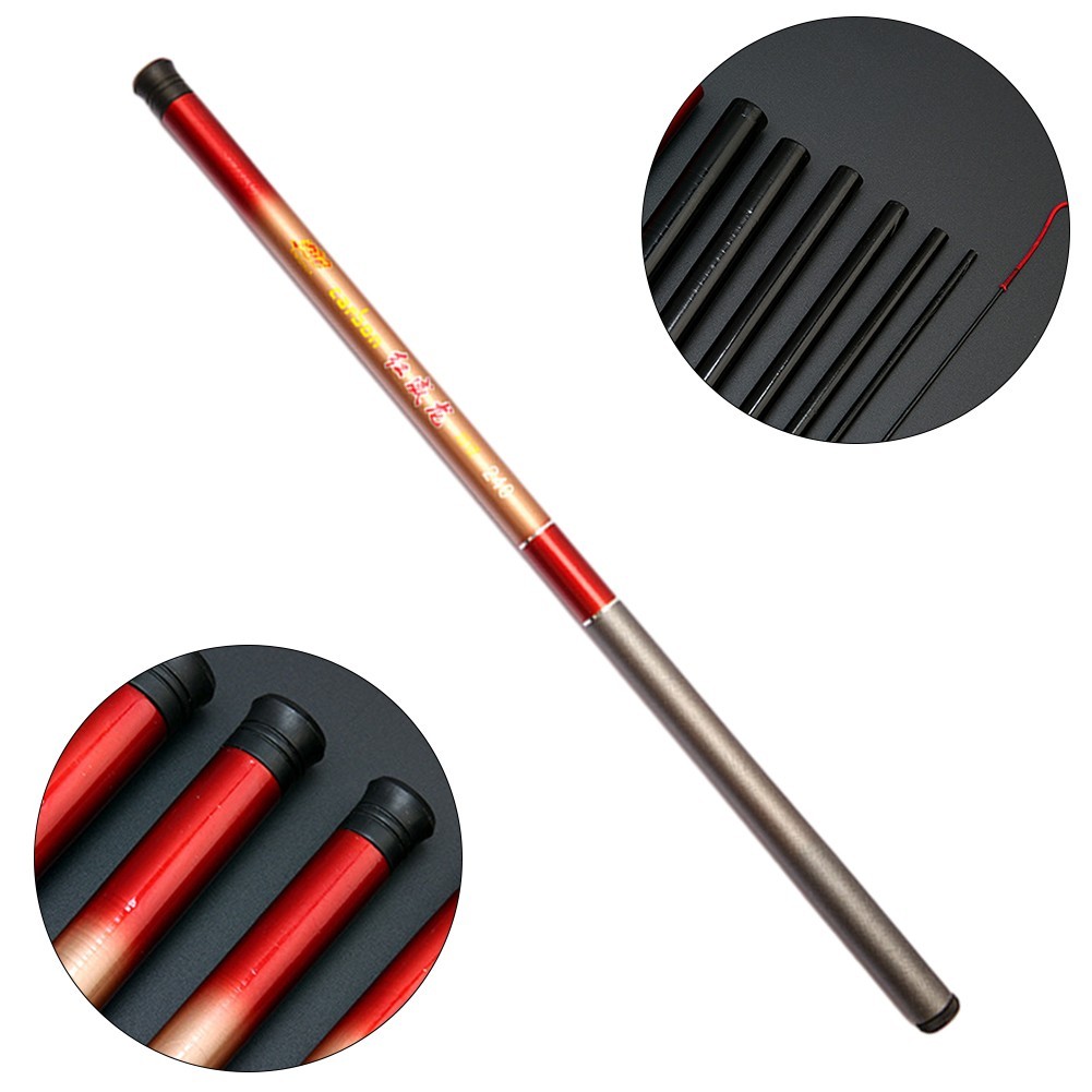Fishing Rod 1.8M-3.6M 1pc 40*3*3cm Epoxy Resin Fishing Tackle Telescopic
