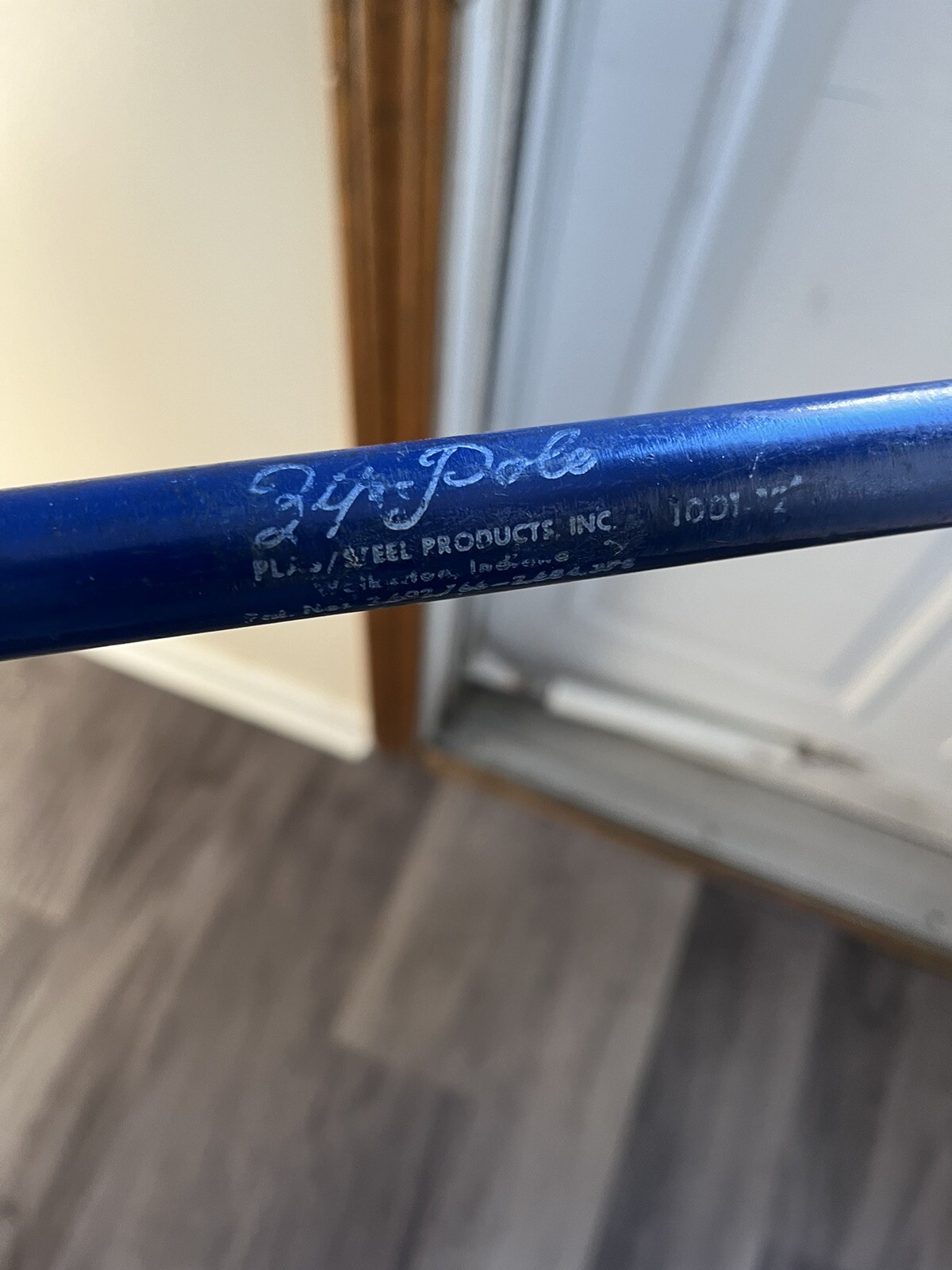 Vintage ZIP-POLE PLAS/STEEL 12 Ft Telescoping Bluegrass Tools Fishing Pole