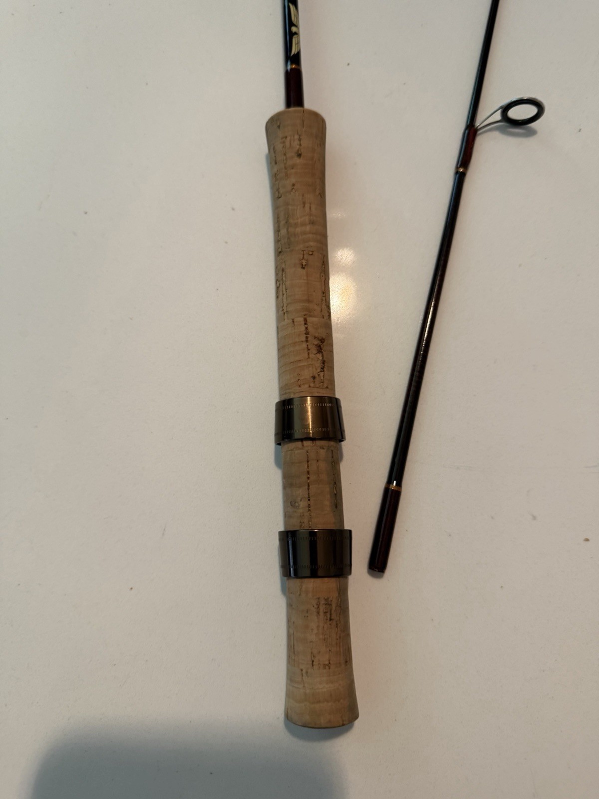 Rare Vintage Fenwick HMG Graphite GFS 55 Ultra-Light Spinning Rod MINT Sock Case