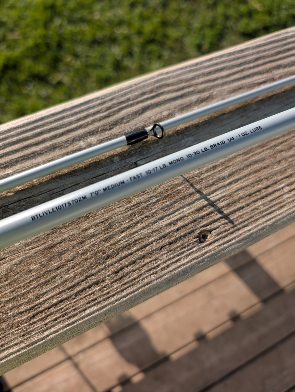 Penn Battle IV LE 7′ Medium-Fast 2 Piece Spinning Rod. Salesman Sample.