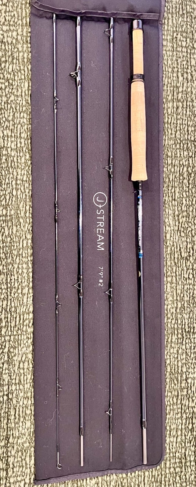 Tiemco J-Stream Fly Fishing Rod 7’9″ 2wt 4 Piece