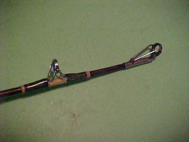CUSTOM CHOCOLATE SABRE 5 FOOT 7 INCH 25 TO 60# CLASS CONVENTIONAL FISHING ROD @@