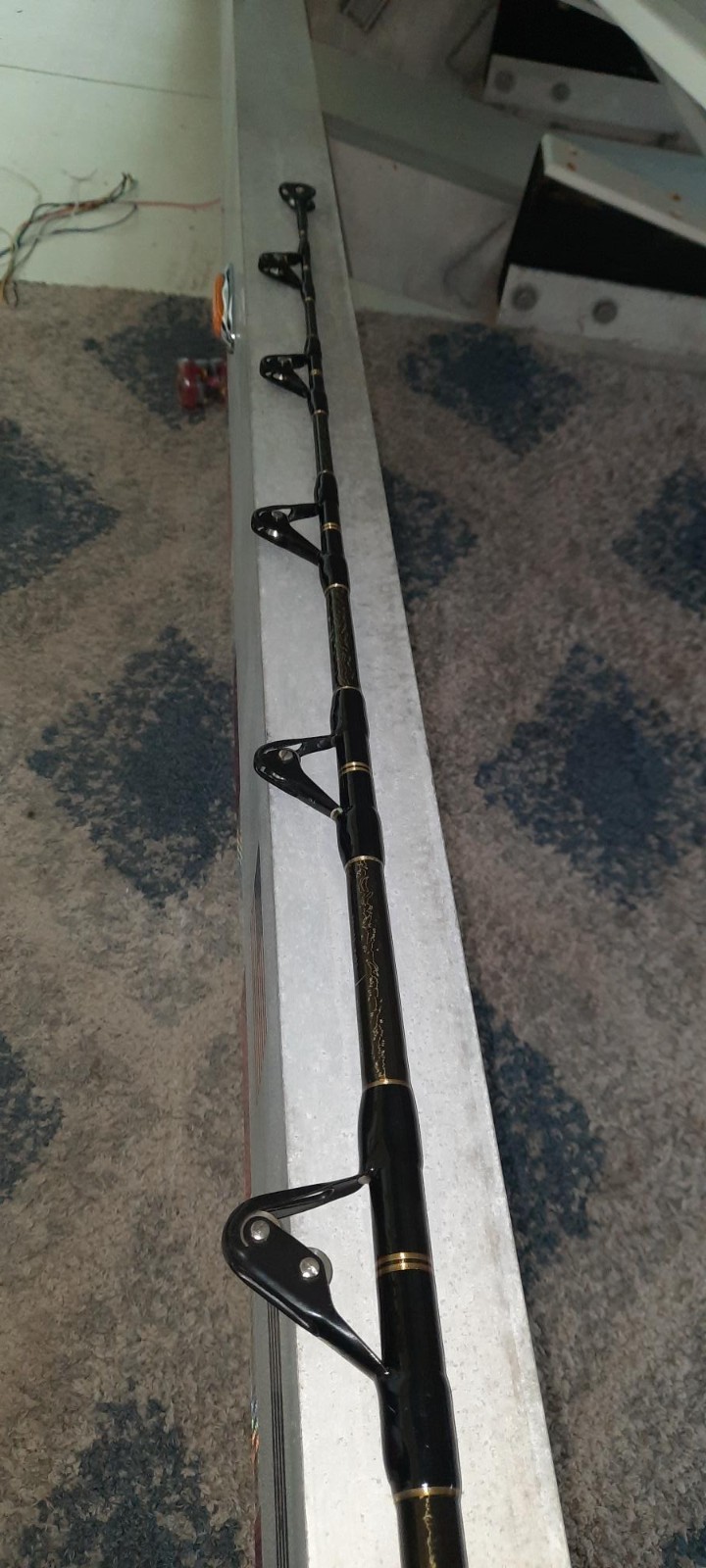 Shimano 80 lb class ROD & BENT BUTT complete