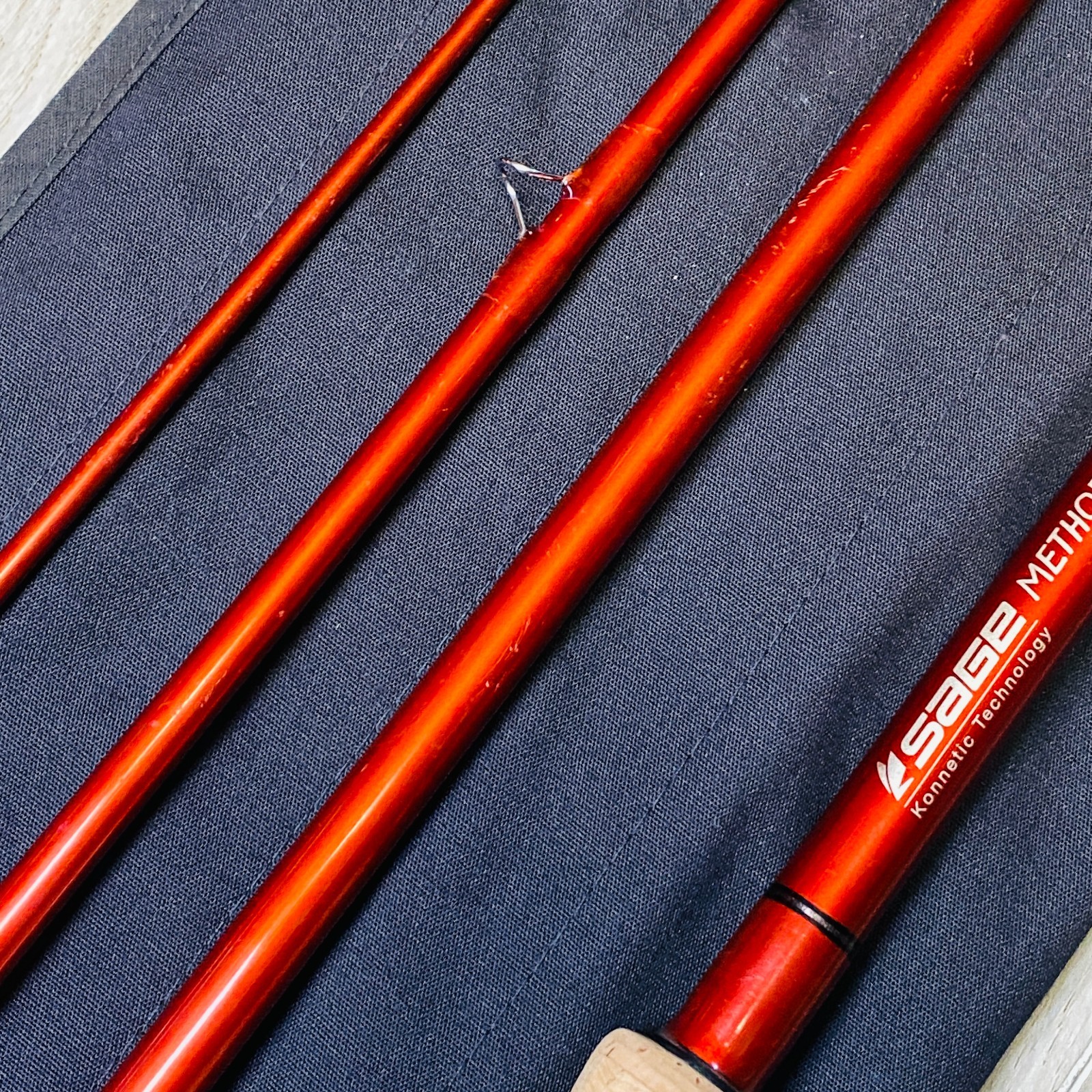 SAGE METHOD 10150-4 10wt 15’0″ Salt Water Fly Rod w/Tube sock
