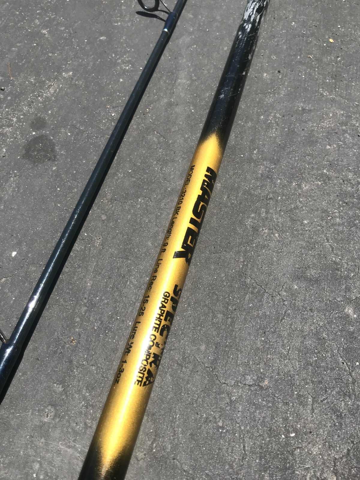 Penn Pursuit & Master Spectra Graphite Handles Cork Foam Lower Fishing Rod