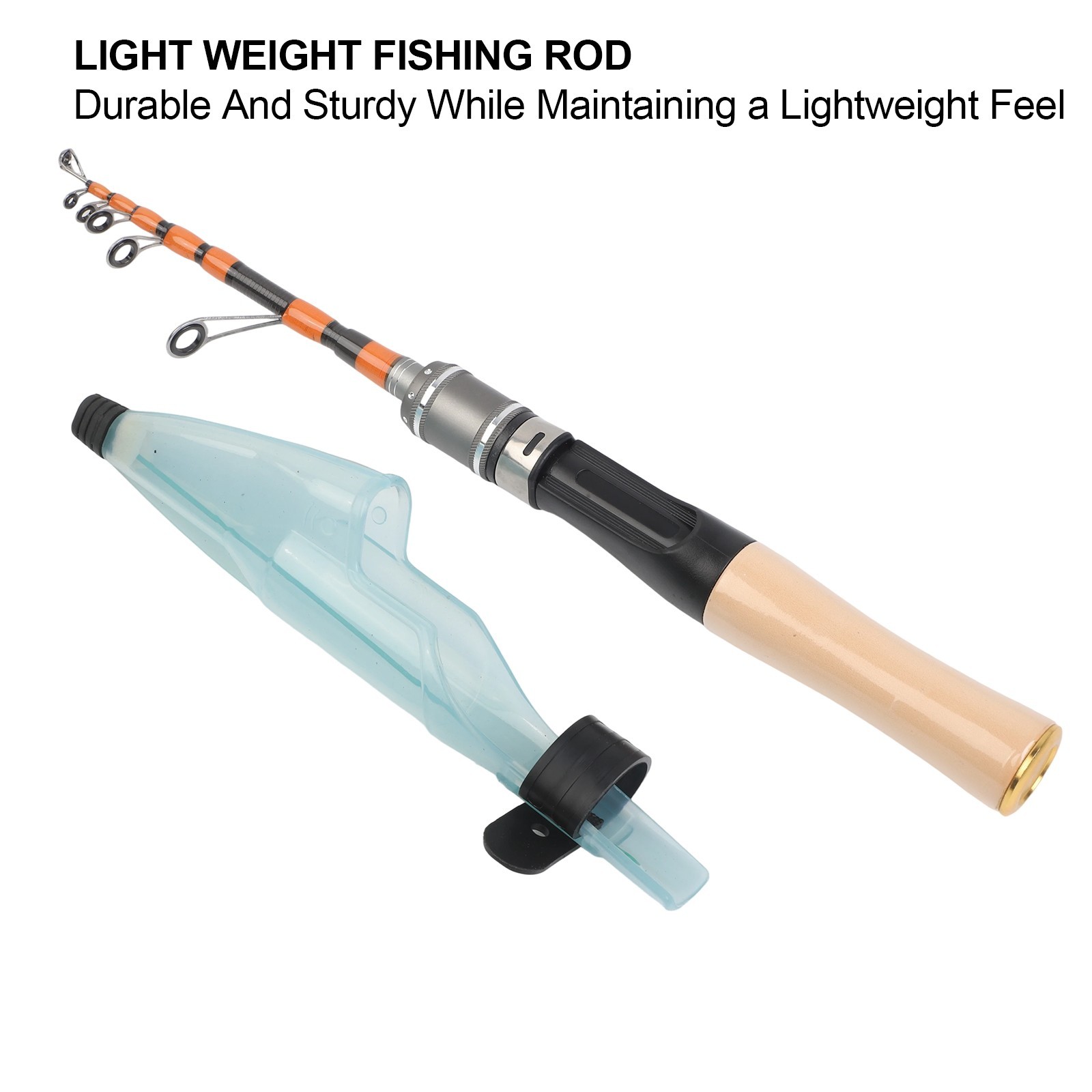 UL Horse Mouth Rod Telescopic Fishing Rod 1.9mm Top Diameter 4-10lb Line Weight