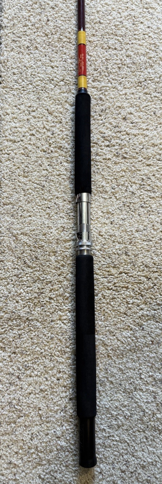 Vintage TruLine Dynamo AT50 Conventional Saltwater Big Game Fishing Rod.. “NICE”