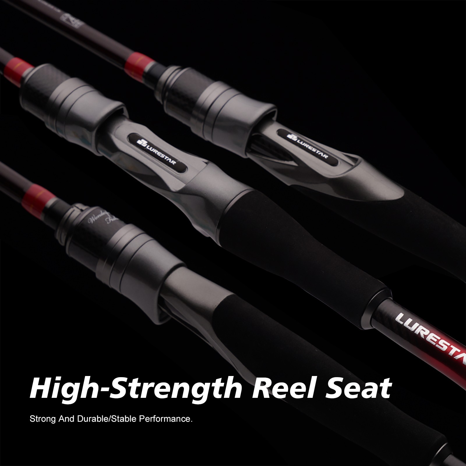 CLASSIC Fishing Rod Cast/Spin 2-Piece 6’6″-8’6″