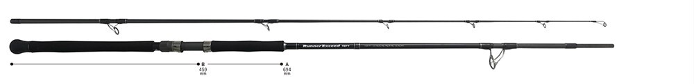 Ripple Fisher RunnerExceed 95TC Shore Jigging & Plugging Rod