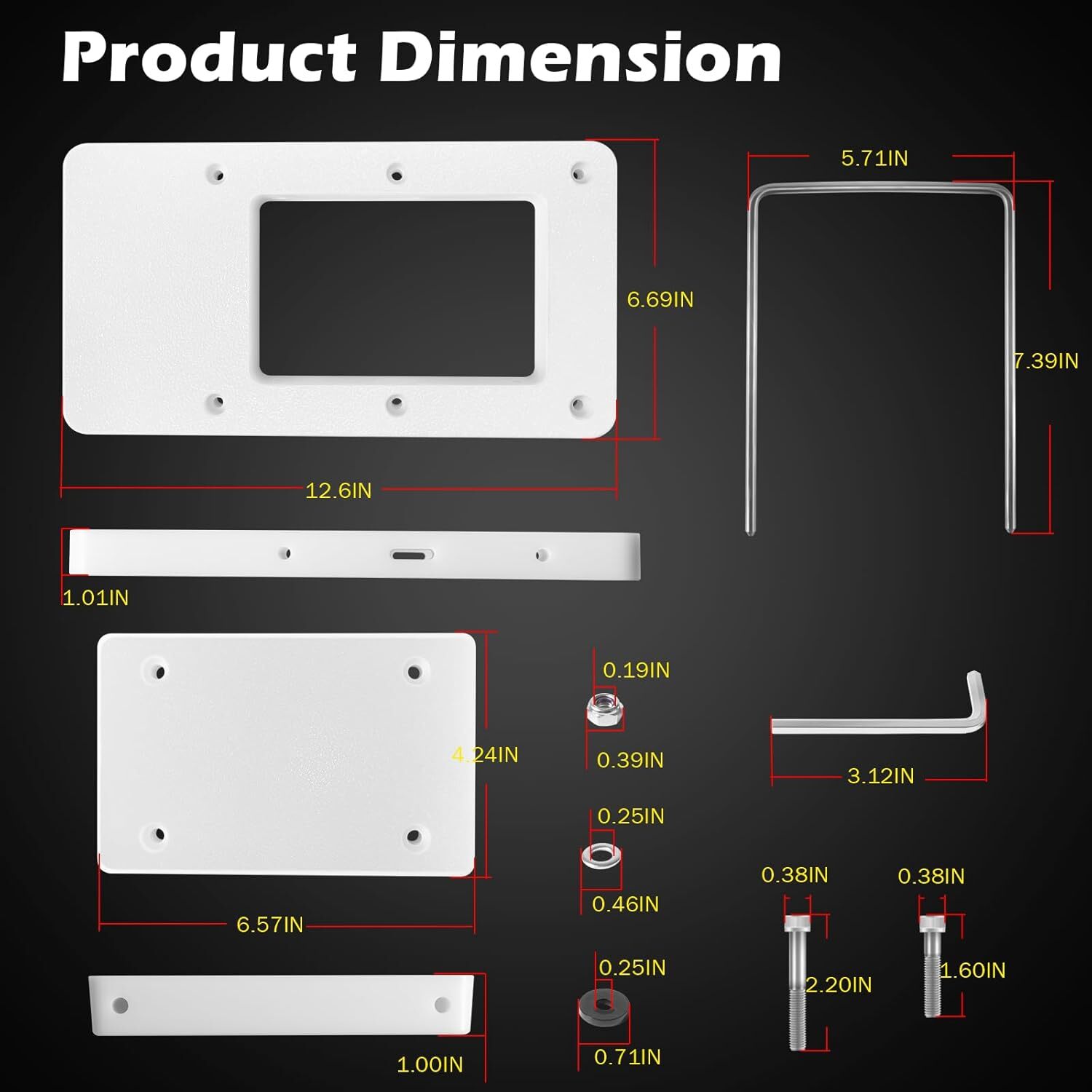 Xi MotorGuide Quick-Release Mounting Bracket Kit for Xi3 Xi5 Trolling Motors