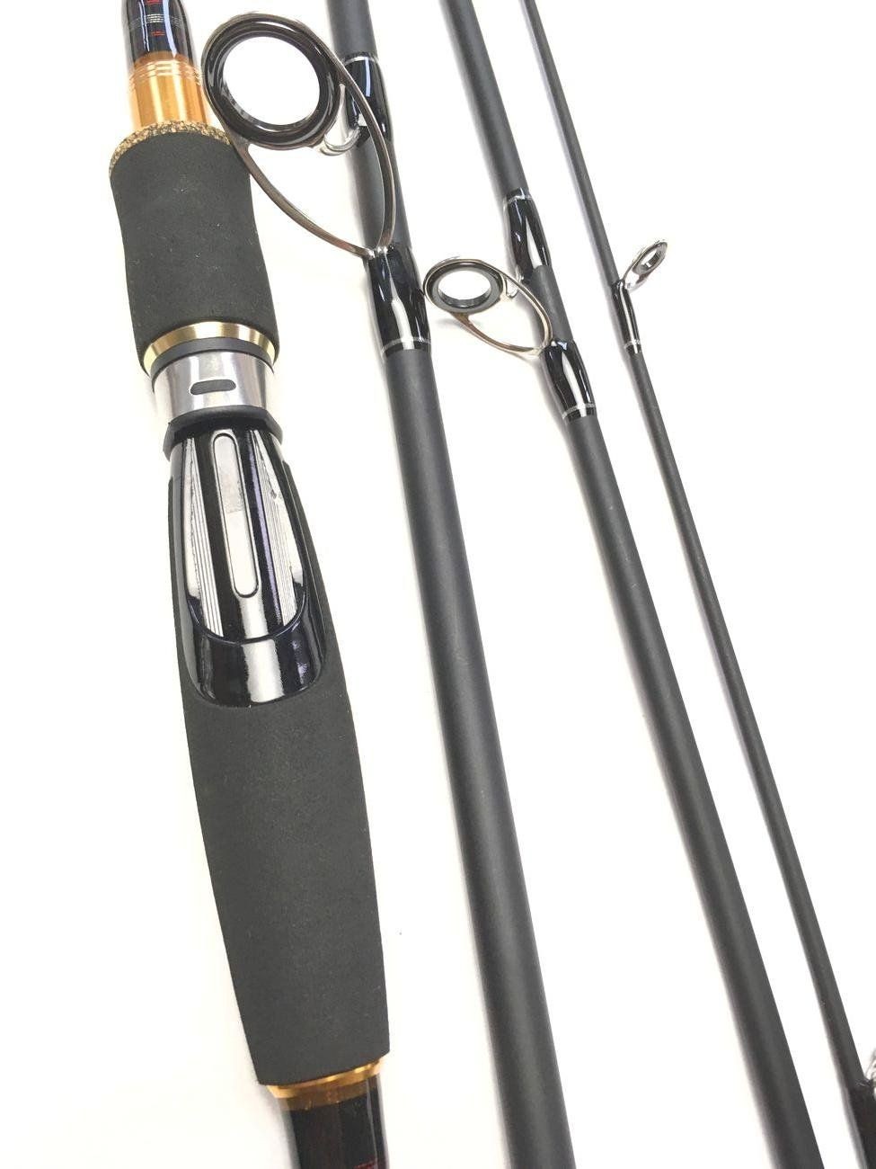 EVA 8ft Spinning Travel Rod 4 pcs Medium Seabass Fishing Pack