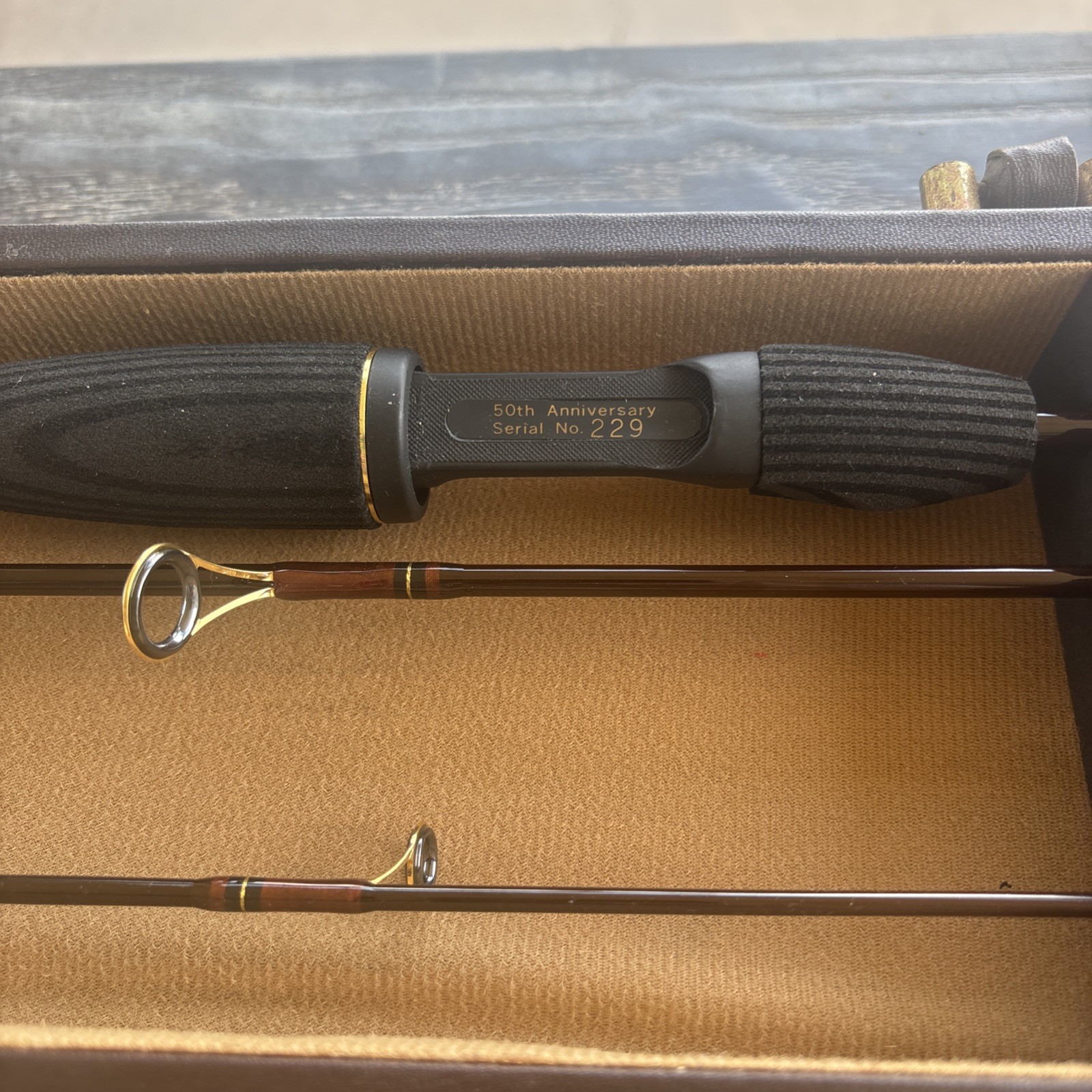 Vtg Berkley Bedell 50th Anniversary 2 Rod Fly Spinning Set Unused Serial 229