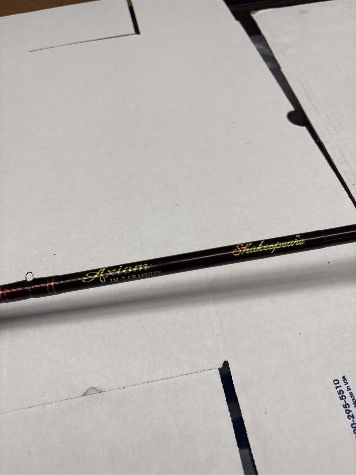 Shakspeare Axiom IM-7 Graphite Fishing Rod 6’6 NOS 1 Piece