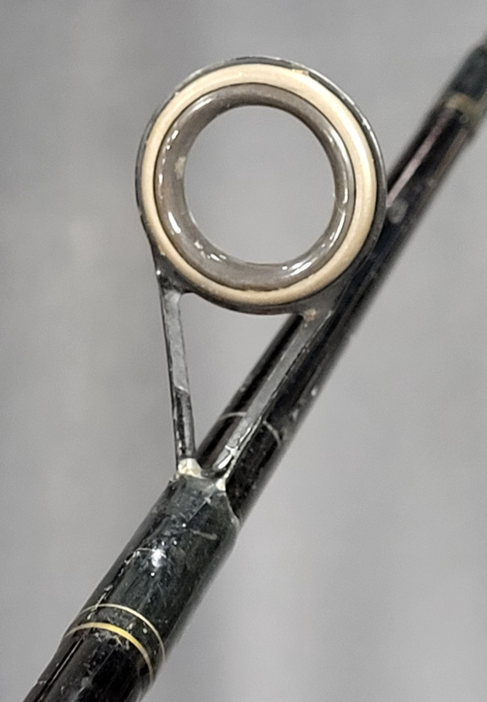 South Bend Black Beauty 6’6″ Walleye Medium Action #3345 Spinning Rod, VG Cond