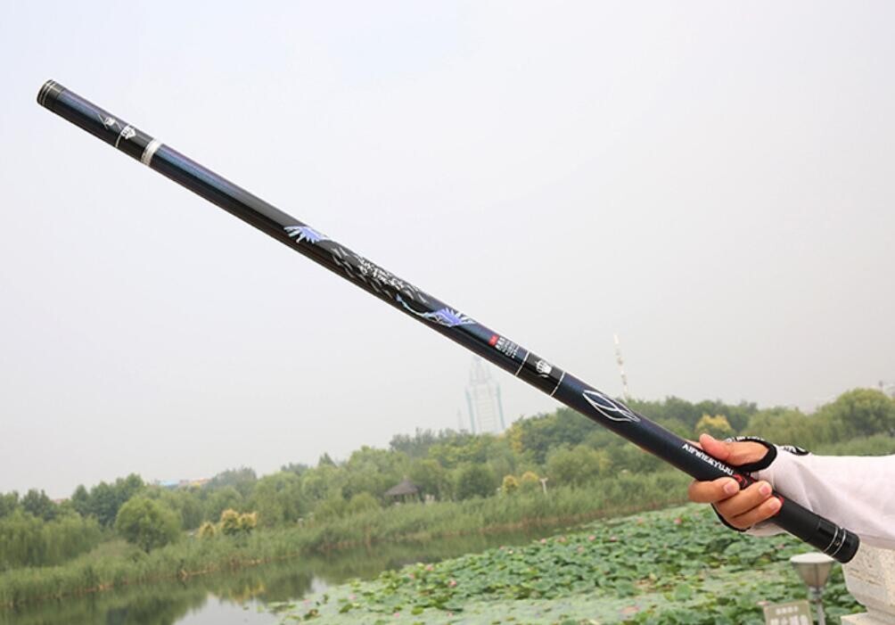 8m 9m 10m 11m 12m High Carbon Fishing Rod Telescopic Carp Pole Stream Hand Rods