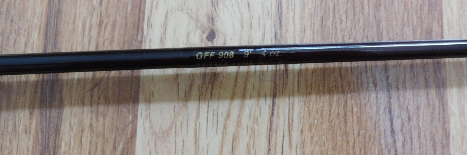 Fenwick GFF 908 HMG Graphite 2 Piece Fly Rod 9′ 4oz 8wt W/ Sock & Case